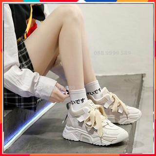 Giầy nữ FreeShip Mã giảm giá[GIAY THE THAO] Giầy thể thao nữ độn đế siêu hot