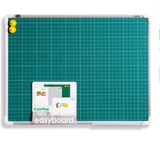 BẢNG TỪ XANH TH 80 x 120cm KẺ Ô LY TIỂU HỌC KÈM NAM CHÂM + LAU BẢNG