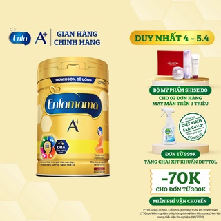 [Mã FMCG80 giảm 10% đơn từ 400K] Sữa Bầu Enfamama A+ - Vị Chocolate - 830g