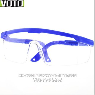 Kính bảo hộ chuyên dụng chống bụi, chống độc, chống tia UV, tránh gió (trong suốt)