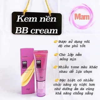 Kem nền che khuyết điểm kiềm dầu, trang điểm đa năng BB Cream Power Perfection Hàn Quốc The Face Shop 20g SPF37 PA++