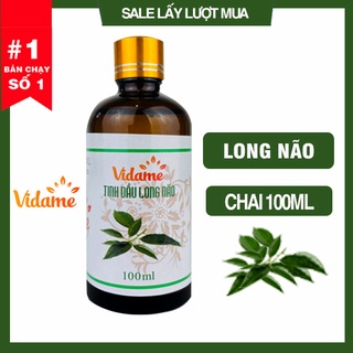 [TRỢ GIÁ] 100ML Tinh Dầu Long Não VIDAME - Hàng Công Ty Nhập Khẩu Ấn, đuổi muỗi, xông thơm phòng, khử mùi hiệu quả