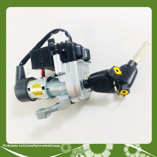 Bộ ổ khóa xe máy Air Blade 110 (6 cạnh) Greennetworks