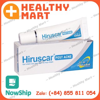 ✔️️️️Gel làm mờ sẹo mụn và thâm mụn Hiruscar Post Acne