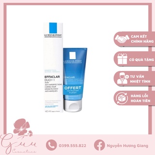 Set kem ngăn ngừa mụn và sữa rửa mặt La Roche Posay - Guu