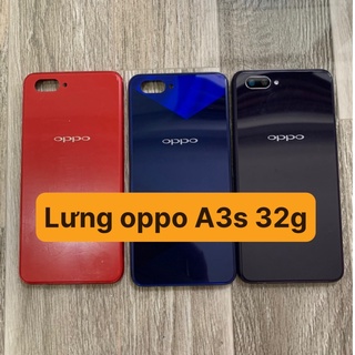 Lưng Vỏ, nắp lưng, khung xương điện thoại oppo A3s - 32g / sim trên ( miếng lưng, phím bấm, kính camera)