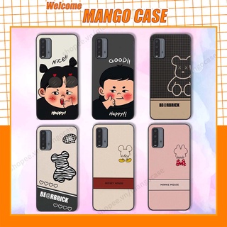 Ốp lưng Xiaomi Redmi 9T in hình happy nice, bé gấu đáng yêu