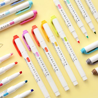 Highlighter MILDLINER 2 đầu ZEBRA Nhật Bản (10 màu)