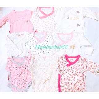 Body sơ sinh cài chéo xuất xịn cực đẹp - Size 9/18m