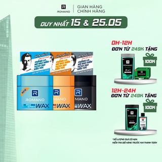 Wax tạo kiểu tóc Romano Restyleable 68g