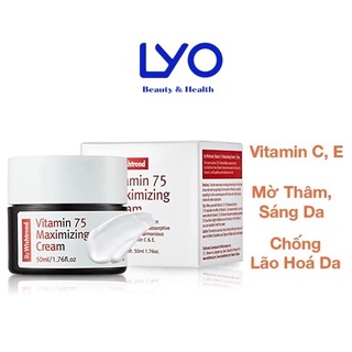 Kem Dưỡng Sáng Da, By Wishtrend Vitamin 75 Maximizing Cream 50ml serum pure vitamin c 15% with ferulic Acid