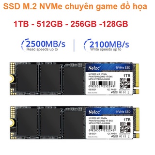 Ổ Cứng SSD Netac 1TB 512GB 256GB 128GB M.2 NVMe PCIe Chính Hãng - Mới Bảo hành 36 tháng
