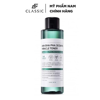 Nước Hoa Hồng Some By Mi AHA-BHA-PHA 30 Days Miracle Toner 150ml