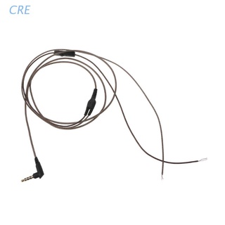 Dây cáp tai nghe chất lượng cao 1.2m kèm mic DIY