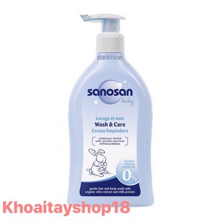 SỮA TẮM GỘI BABY OLIVE HỮU CƠ SANOSAN LOẠI 200ML / 400ML