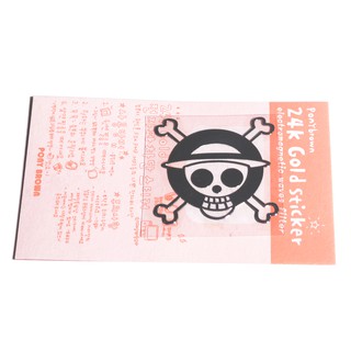 [thanh lý bán lỗ]Sticker Anime chibi màu kim loại - One Piece [AAM] [PGN30]