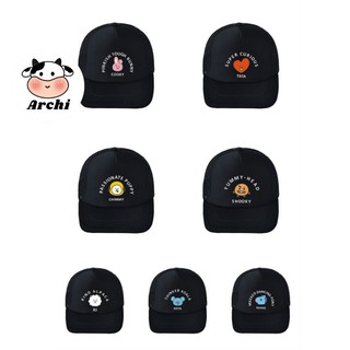 Mũ lưỡi trai linh vật BTS dạng lưới