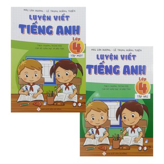 Sách - Combo Luyện viết Tiếng Anh lớp 4 ( tập 1+2) ( 2019)