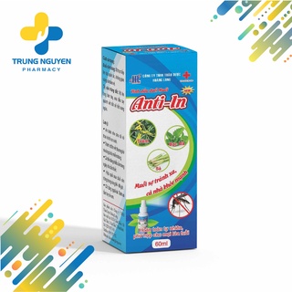 Chai xịt đuổi muỗi Anti-In (60ml)
