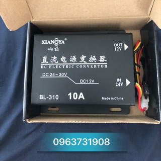 Bộ chuyển đổi  nguồn điện  24v xuống 12v10A bảo hành 12 tháng lỗi 1 đổi 1