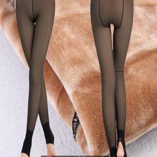 Quần tất 3D lót nỉ siêu ấm