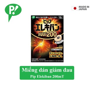Miếng dán giảm đau pip elekiban 200mt giảm đau vai, đau cơ hiệu qủa nhanh chóng chính hãng