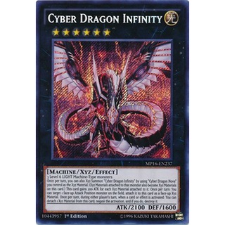 [Mã 155ELSALE giảm 7% đơn 300K] Thẻ bài Yugioh - TCG - Cyber Dragon Infinity / MP16-EN237'