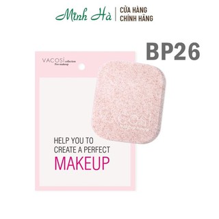 Bông bọt biển rửa mặt Vacosi Pink Cleansing Sponge BP26
