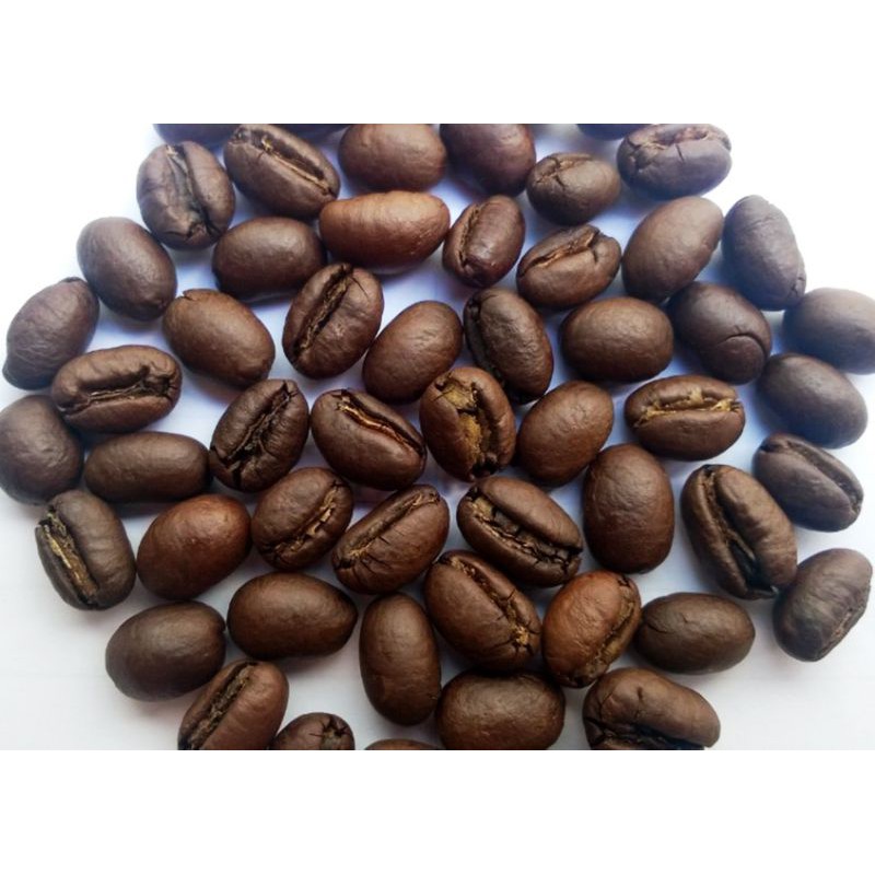 Hạt cà phê Culi ( Cà Bi) rang mộc (300gram túi zip)