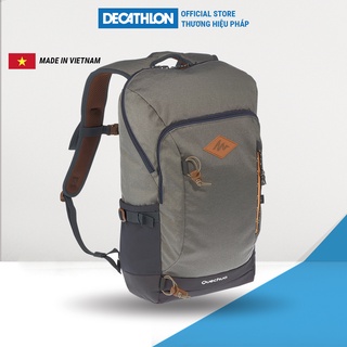 Balo thể thao cao cấp QUECHUA n-hiking leo núi, dã ngoại 20 lít - xám