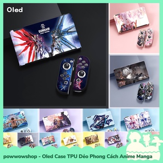 [Sẵn VN - Hỏa Tốc] OLED 50 Mẫu Phụ KIện Case Ốp TPU Dẻo Cho Máy Game Nintendo Switch OLED Phong Cách Anime Manga Amazing