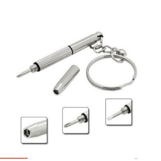 Tô vít mini 2 đầu kiêm móc khóa (vặn kính, đồng hồ, điện thoại...)