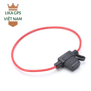 Hộp cầu chì xe máy, ô  cao cấp CHỐNG NƯỚC 100%, dây điện 18AWG chịu tải đến 16A, 600V