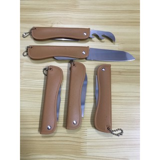 dao xếp nâu 2 in 1 có đồ khui 20cm