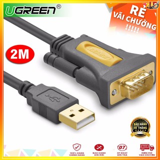 Cáp USB 2.0 to COM DB9 RS232 2M UGREEN 20222