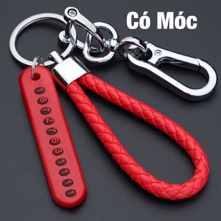 Móc khoá số điện thoại có sẵn 3 màu