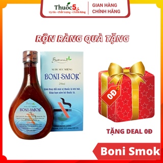 [GIÁ GỐC] Nước súc miệng Boni-Smok Boni Smoke Boni Smok giúp bỏ thuốc lá 150ml/ 250ml