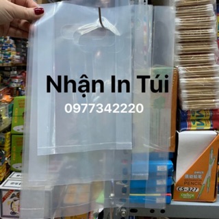 1KG Túi ni lông PE dẻo TRONG SUỐT, trong mờ dùng cho các shop