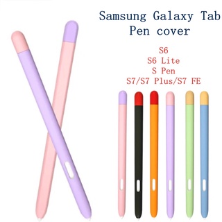 Ốp Máy Tính Bảng Silicon Mềm Có Ngăn Đựng Bút Cảm Ứng Samsung Galaxy Tab S6 / S6 Lite / S7 / S7 PLUS / S7 FE / S8 / S8 PLUS