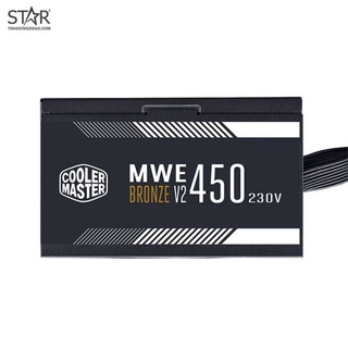 Nguồn Cooler Master 450W MWE 450 V2 230V 80 Plus Bronze (MPE4501ACABWBEU)