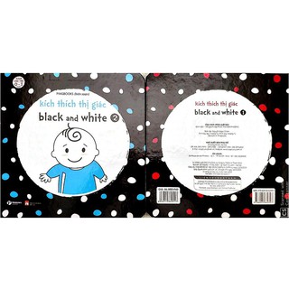 Sách Combo Kích Thích Thị Giác Black And White (Bộ 2 quyển bìa cứng)