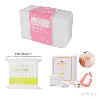 BÔNG TẨY TRANG / MINISO / BÔNG TẨY TRANG MINISO NHẬT BẢN GÓI 180 MIẾNG