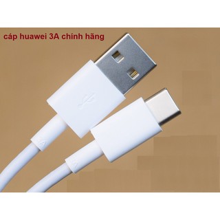 Cáp Huawei Loại C 3A USB 3.1 Sạc Nhanh Dây Dữ Liệu Cho P9 P10 P20 Plus Lite Giao Phối 10 20 Pro Danh Dự 10 20 30 Nov