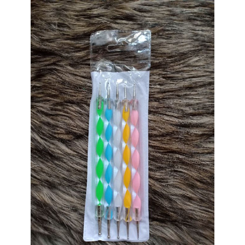 set chấm bi 5 cây