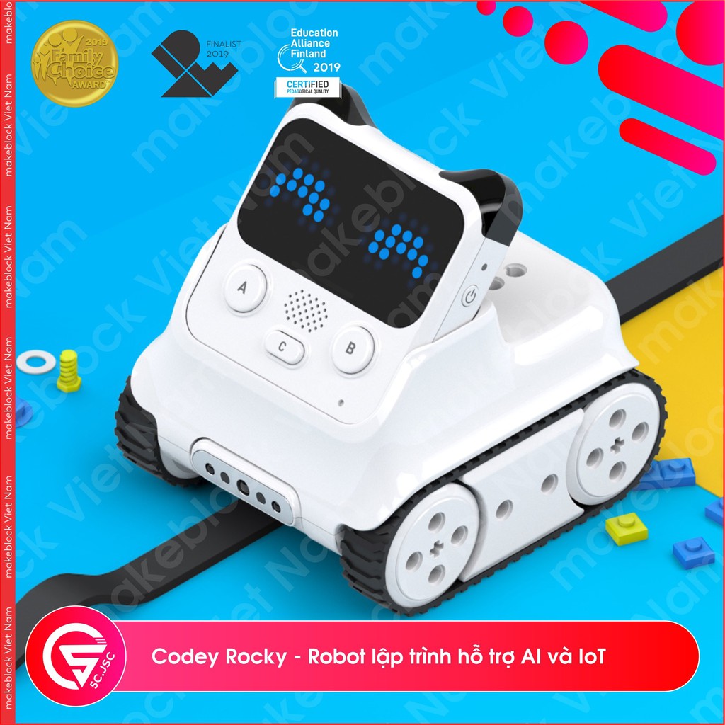 Makeblock Codey Rocky (EN) - Robot giáo dục lập trình