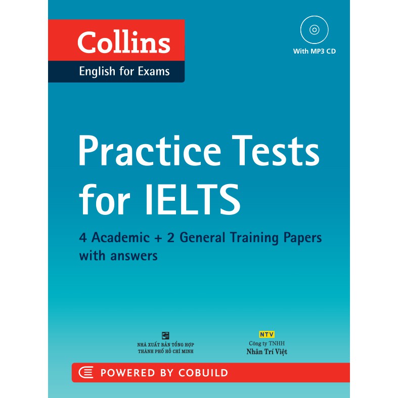 Sách - Collins Practice Tests for IELTS (kèm CD)