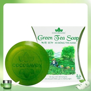 Xà bông tắm trà xanh Cocosavon 100gr