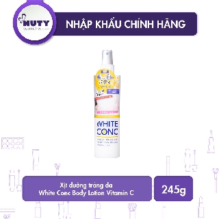 Xịt Dưỡng Trắng Da Body Lotion White ConC (245ml)