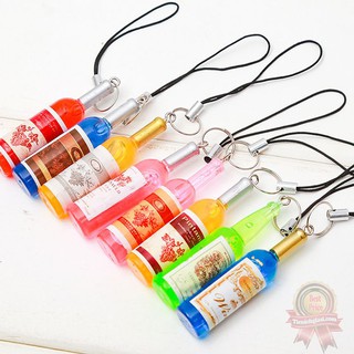 Móc chìa khóa hình chai rượu nước ngọt cute đáng yêu cho nam nữ