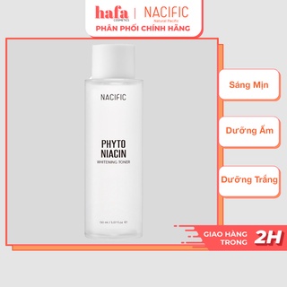 Nước Hoa Hồng Dưỡng Trắng, Sáng Mịn Da NACIFIC Phyto Niacin Whitening Toner 150ml
